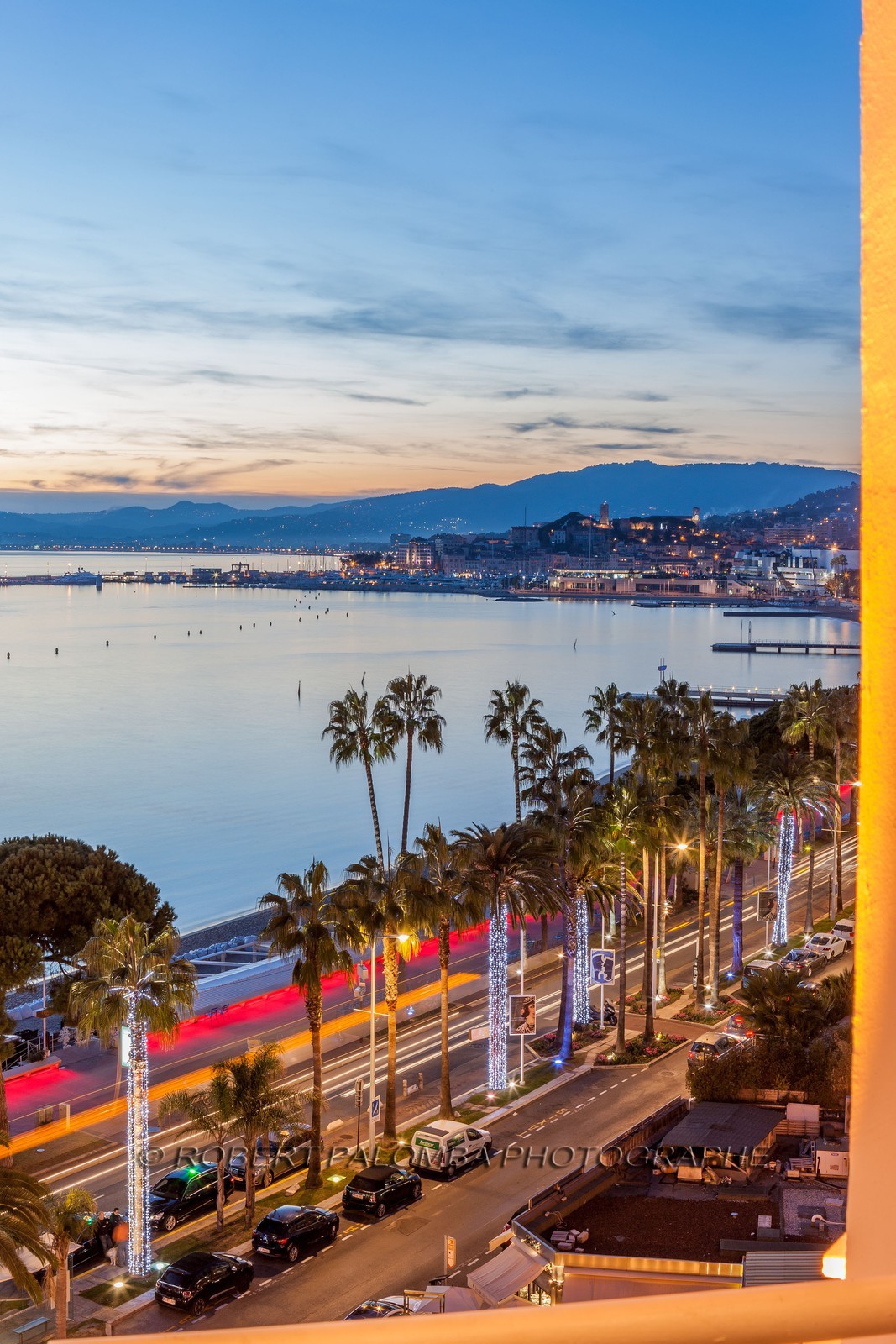 Cannes vue de l'Hôtel Martinez