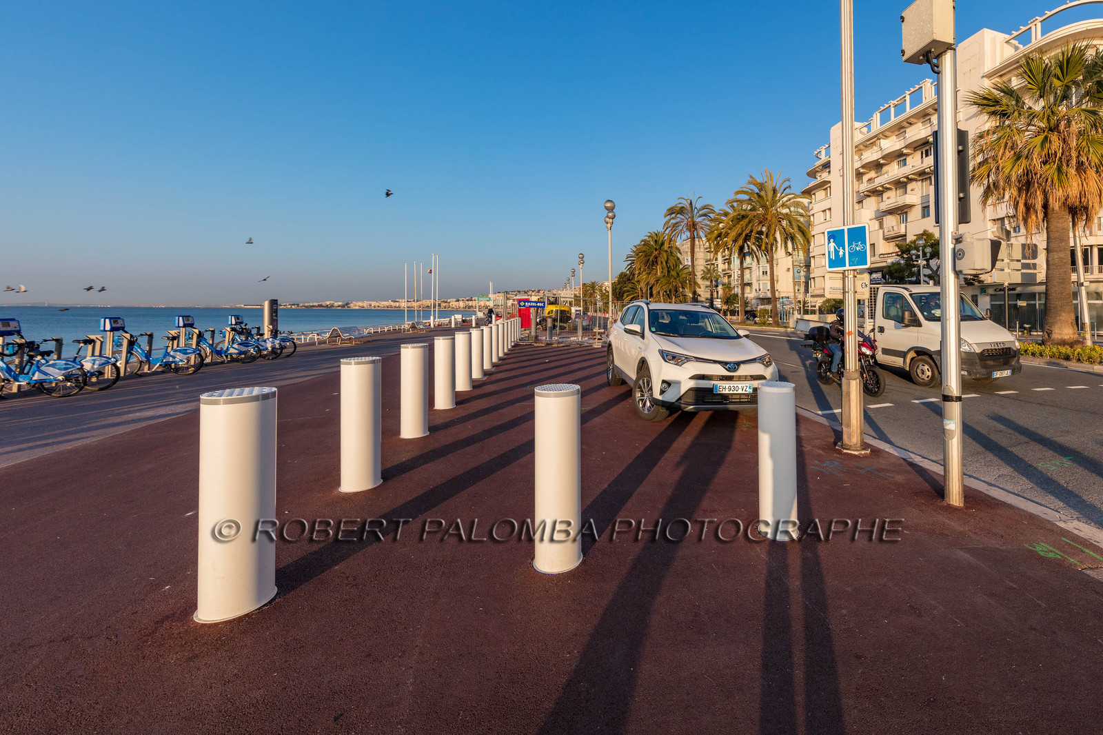 Bornes de sécurisation