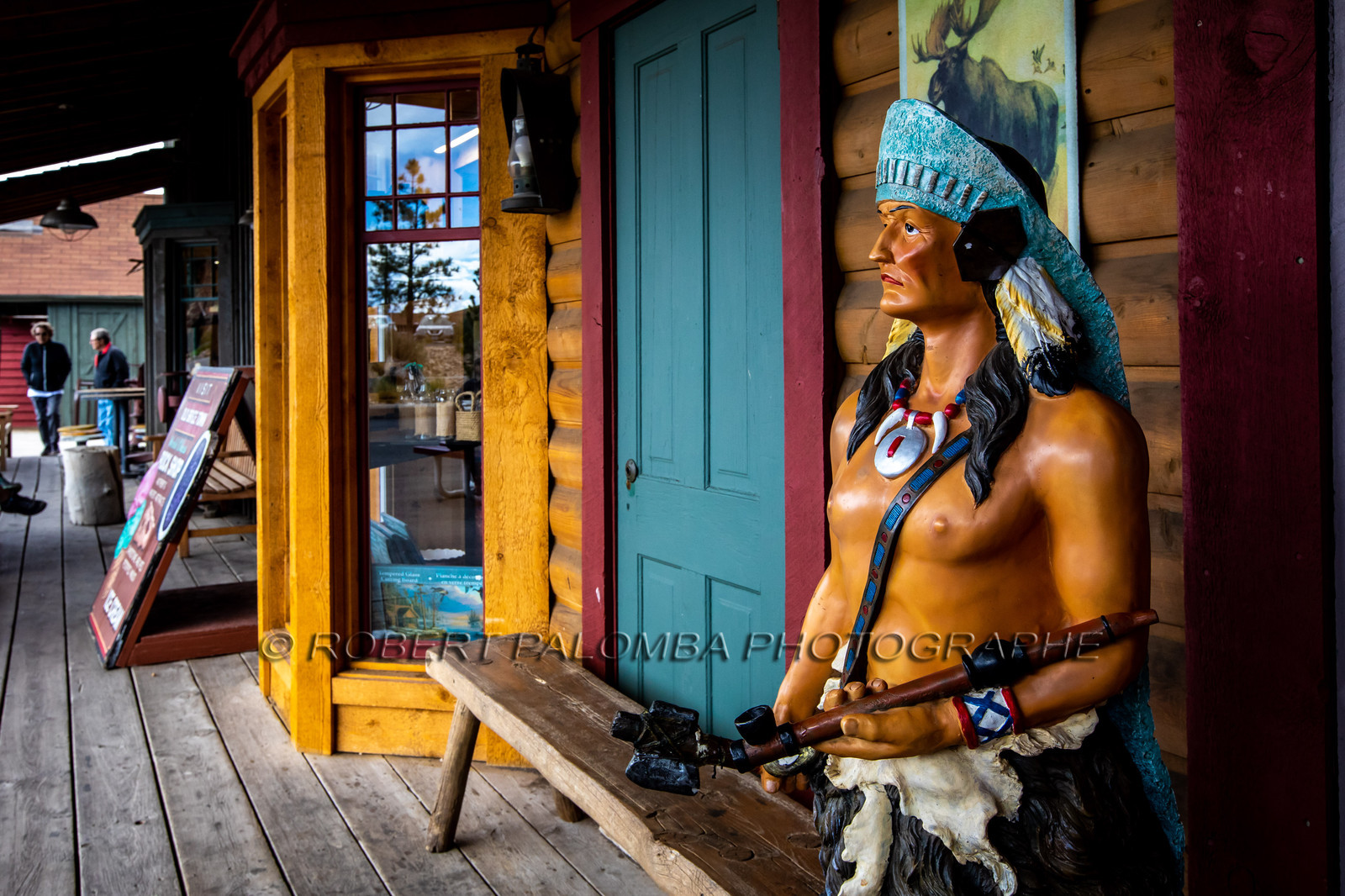 Petit village avant Bryce Canyon