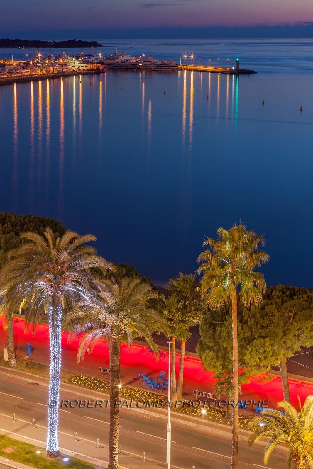 Cannes vue de l'Hôtel Martinez