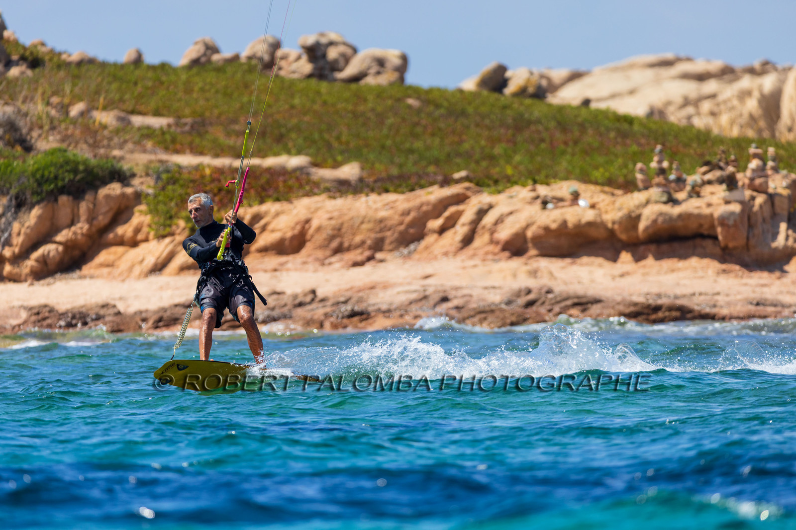 Kitesurf en corse
