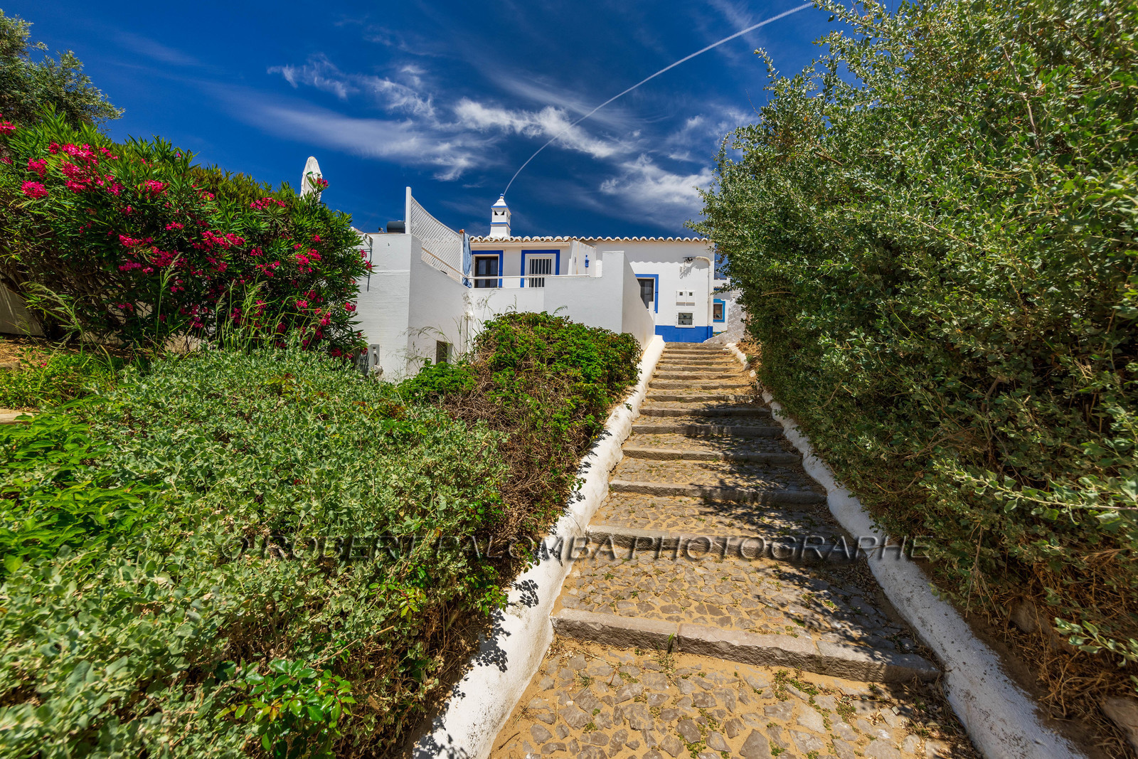 Portugal, Algarve, Village de Cacela Velha situé à l'est de la Ria Formosa