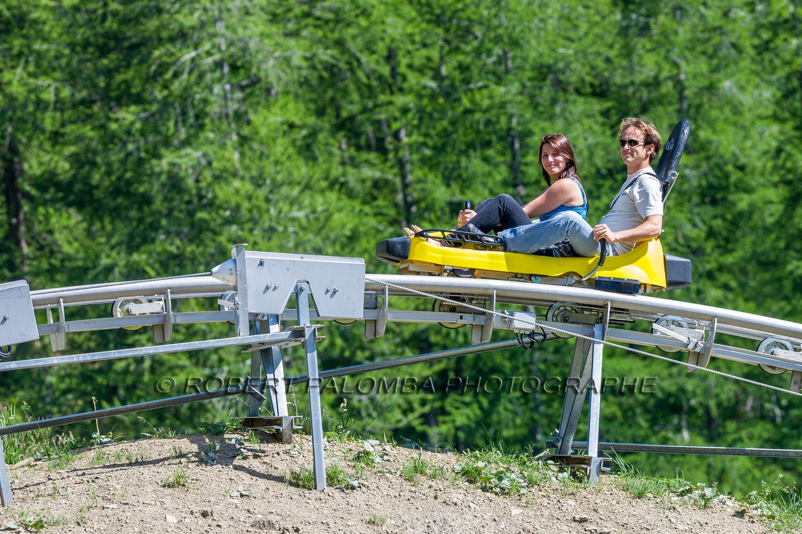 Luge sur rail