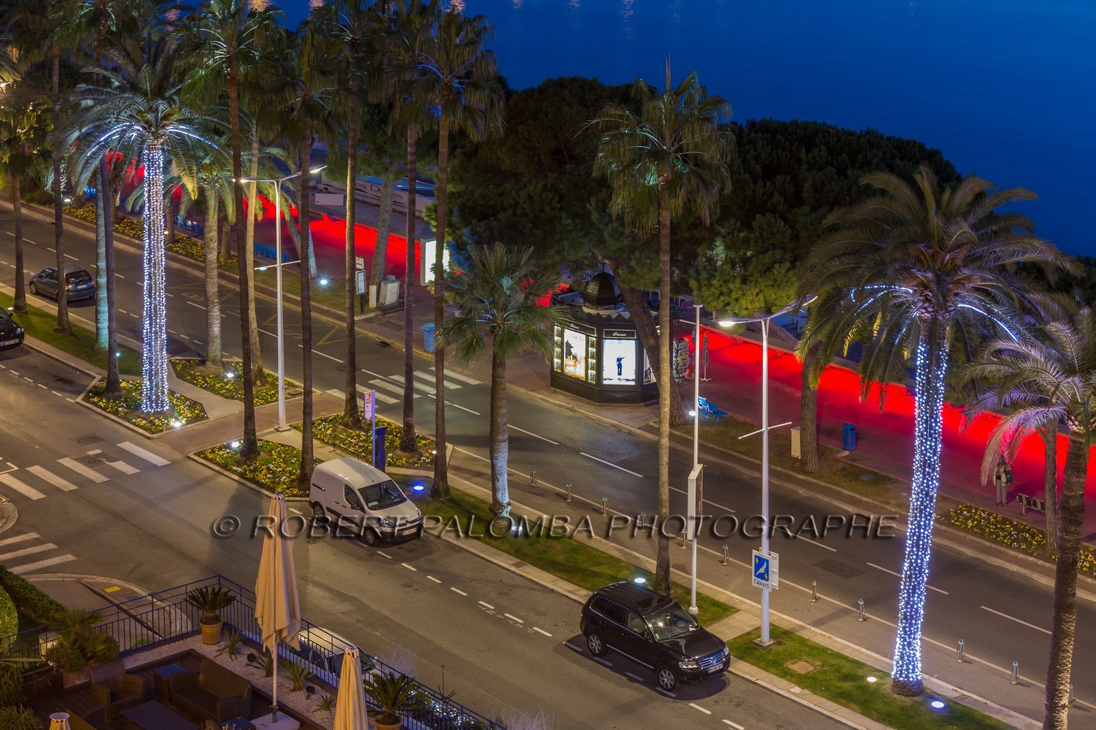 Cannes vue de l'Hôtel Martinez