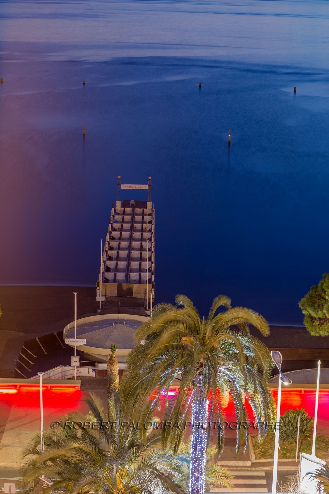 Cannes vue de l'Hôtel Martinez