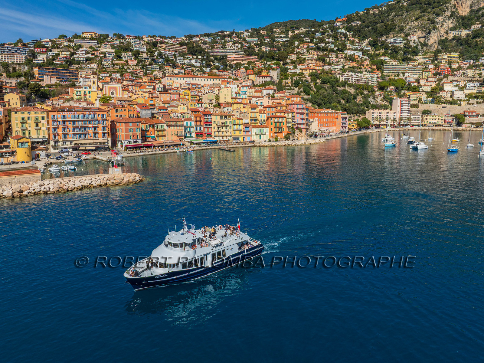 Promenade côtière Nice-Villefranche-sur-Mer