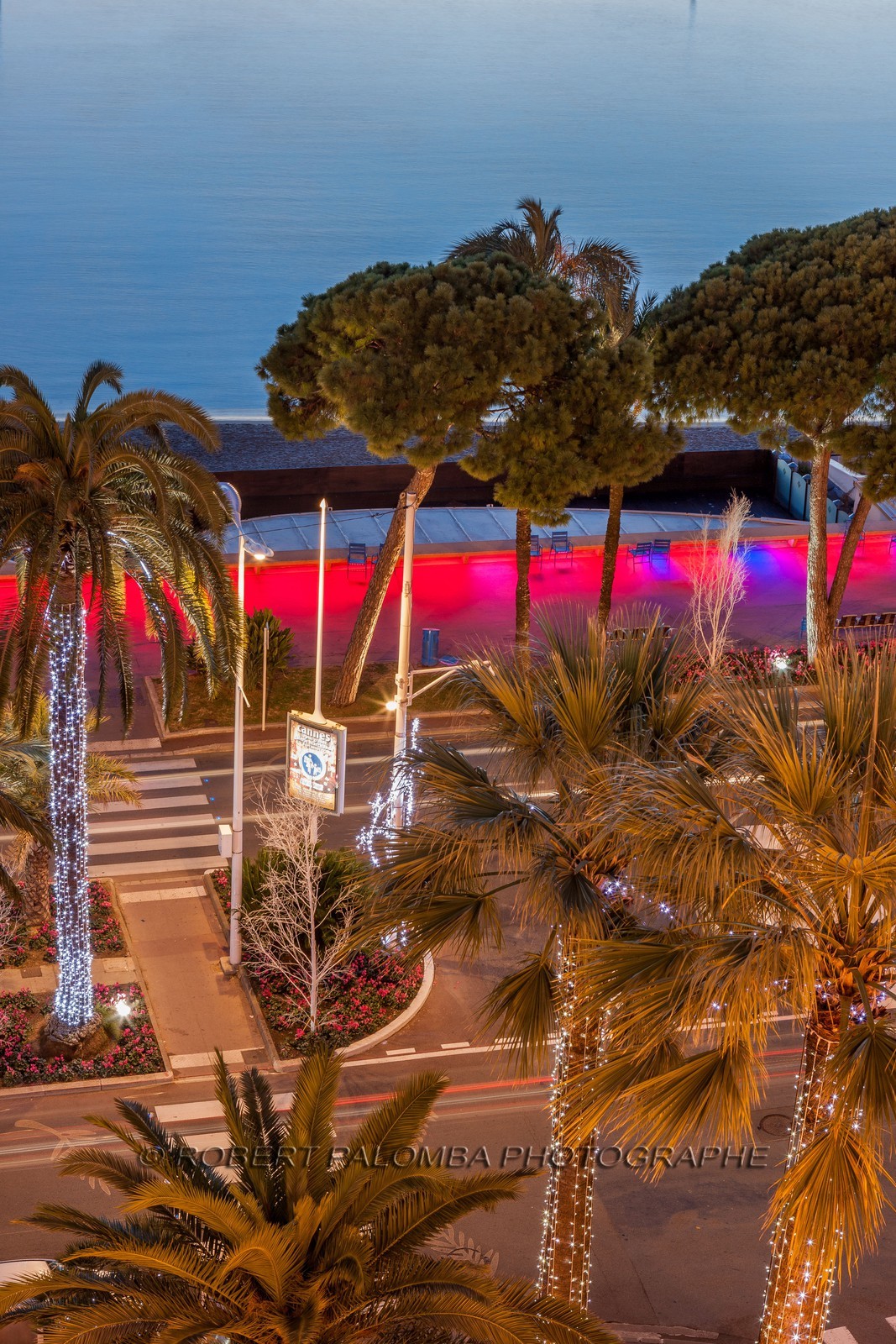 Cannes vue de l'Hôtel Martinez