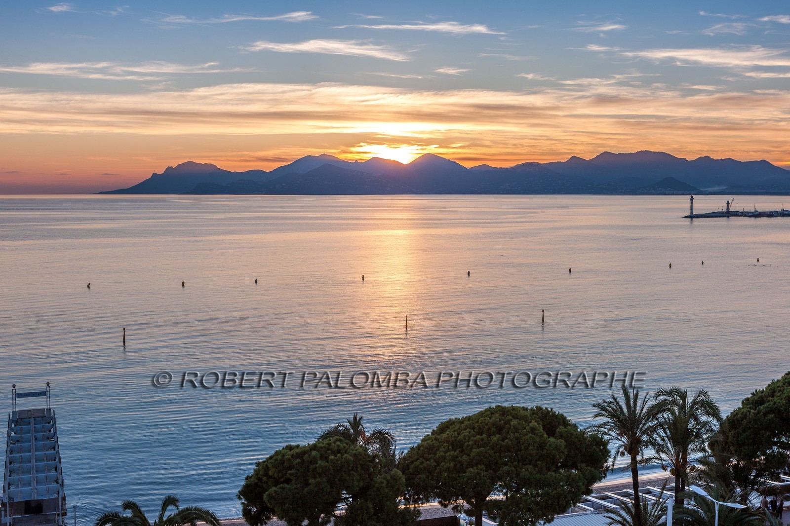 Cannes vue de l'Hôtel Martinez