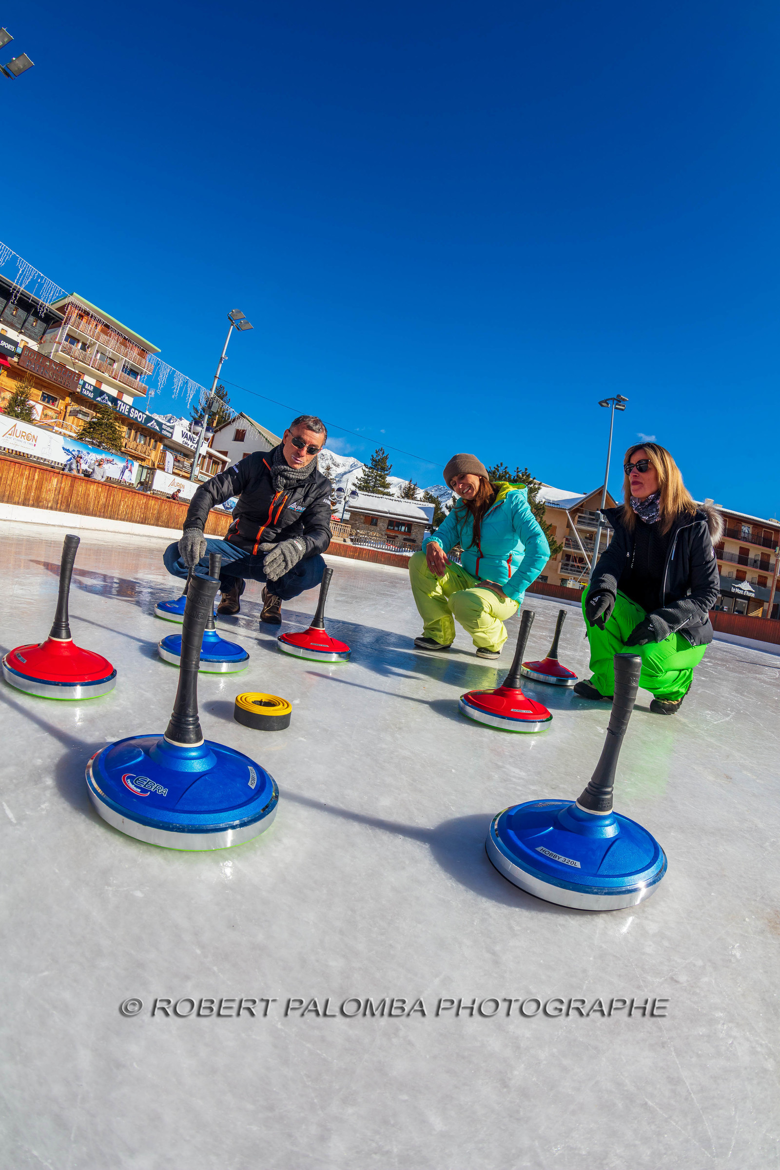 Pétanque sur glace