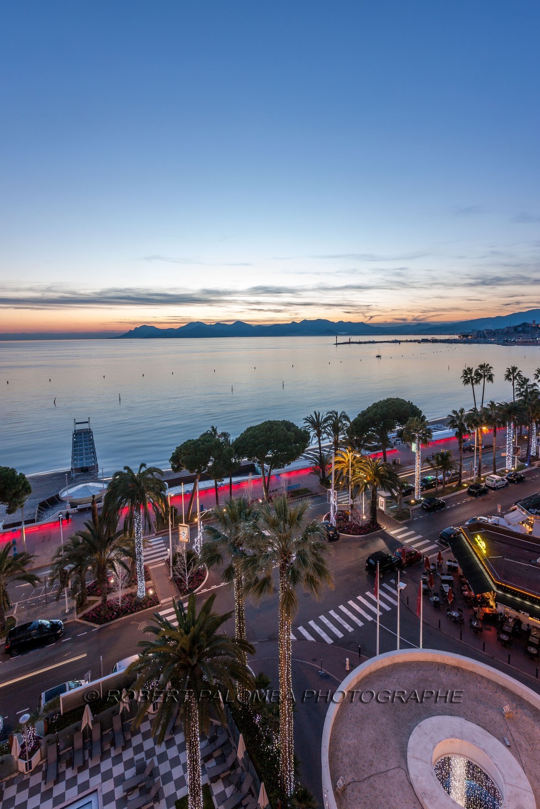 Cannes vue de l'Hôtel Martinez