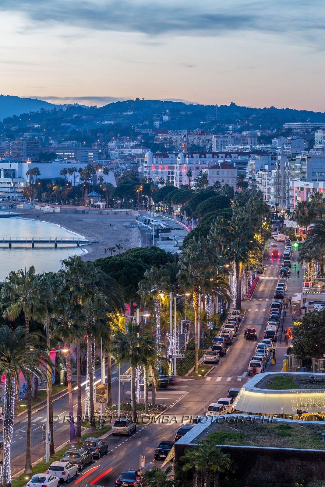 Cannes vue de l'Hôtel Martinez