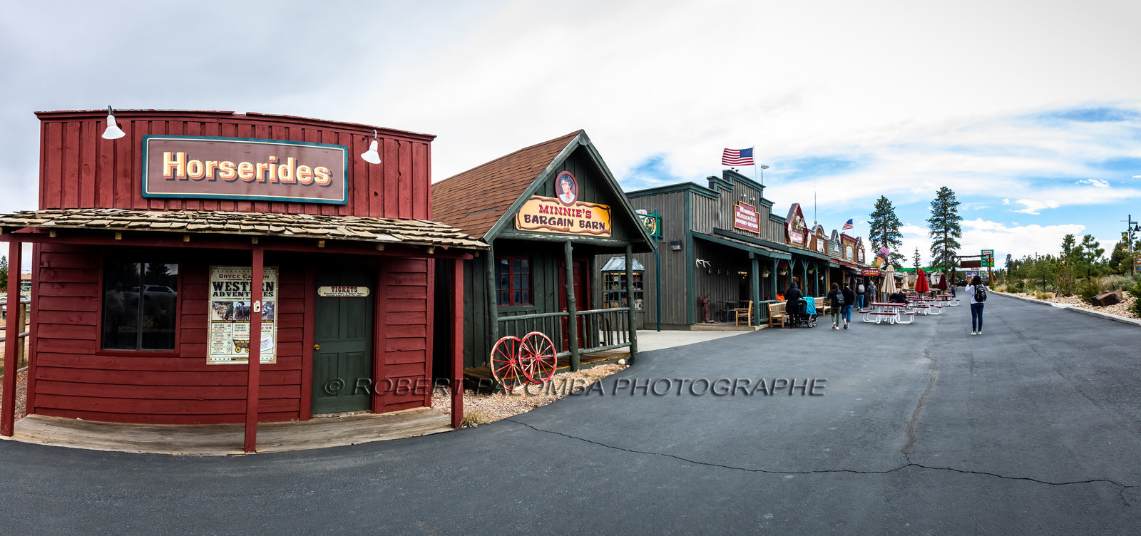 Petit village avant Bryce Canyon