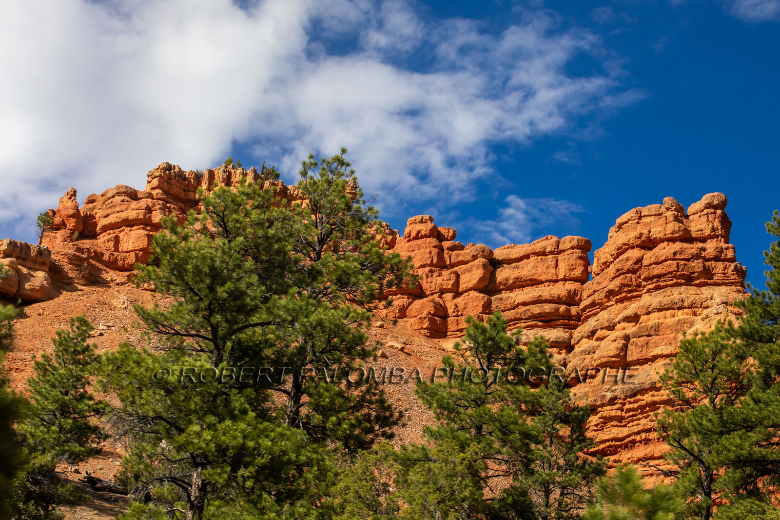 Sur la route en quittant Bryce Canyon