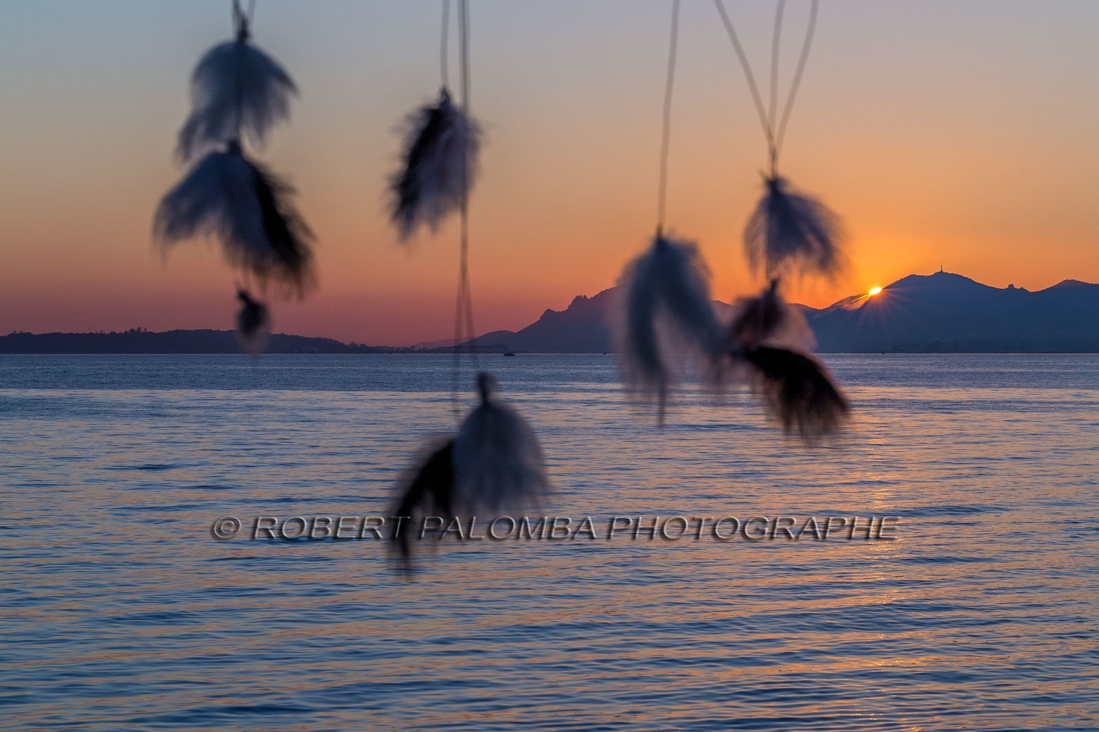L'Estérel vu de Juan-les-Pins