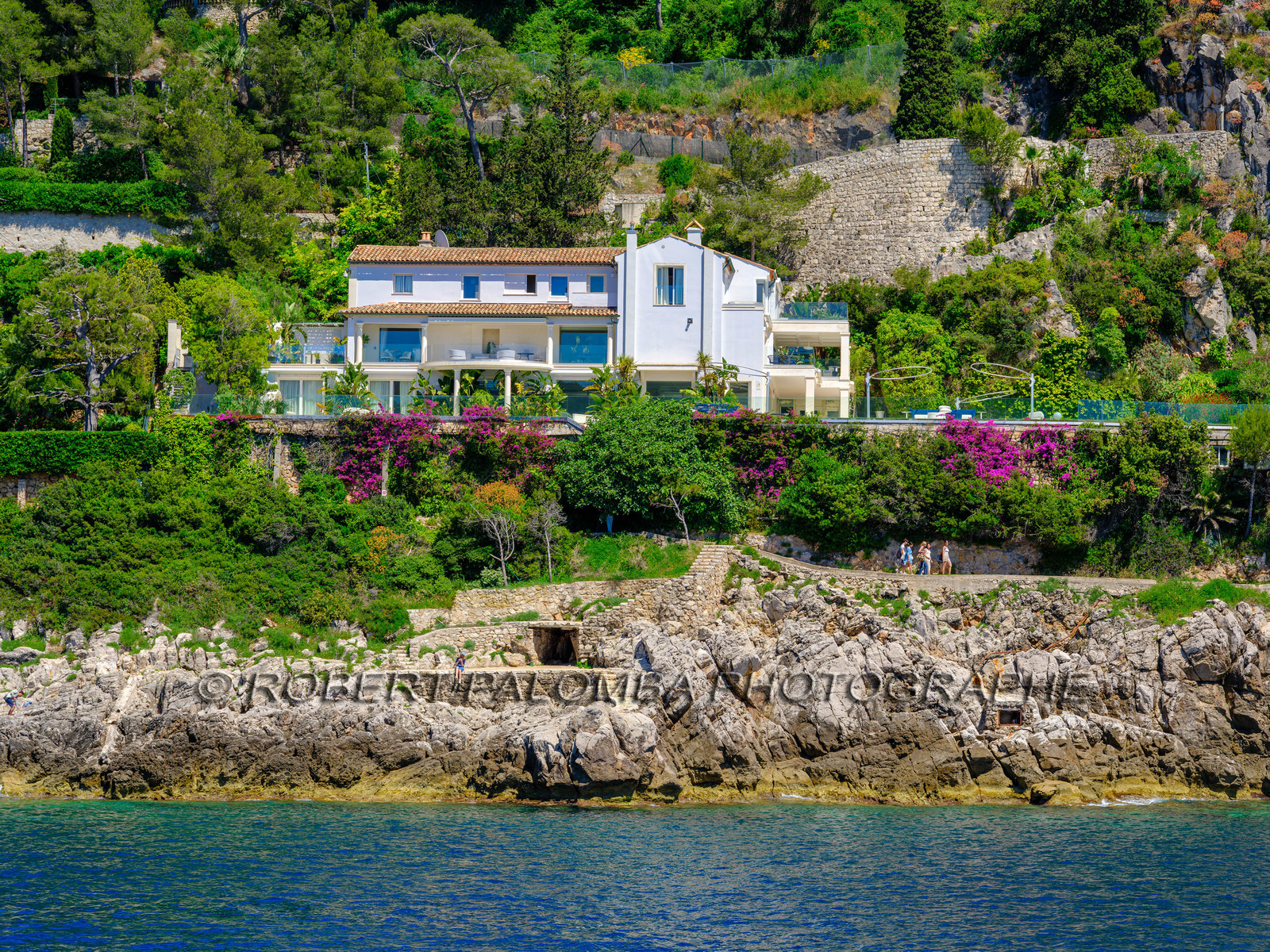 Promenade côtière Nice-Villefranche