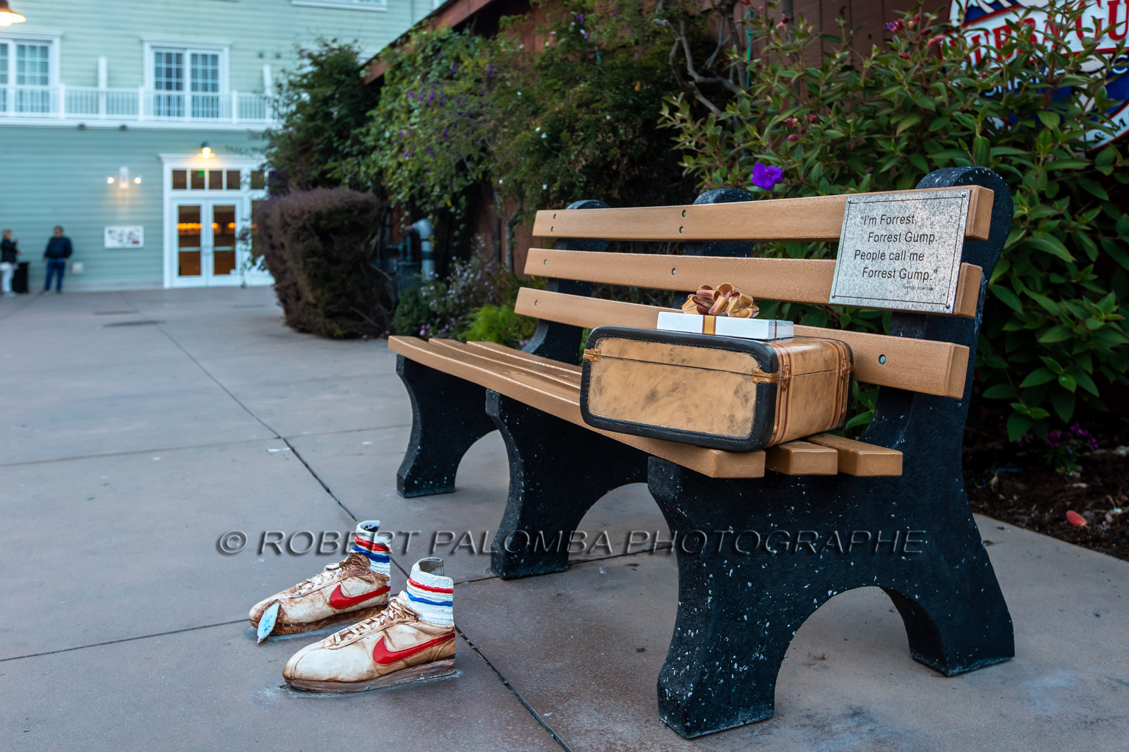 Banc de Forest Gump à Monterey