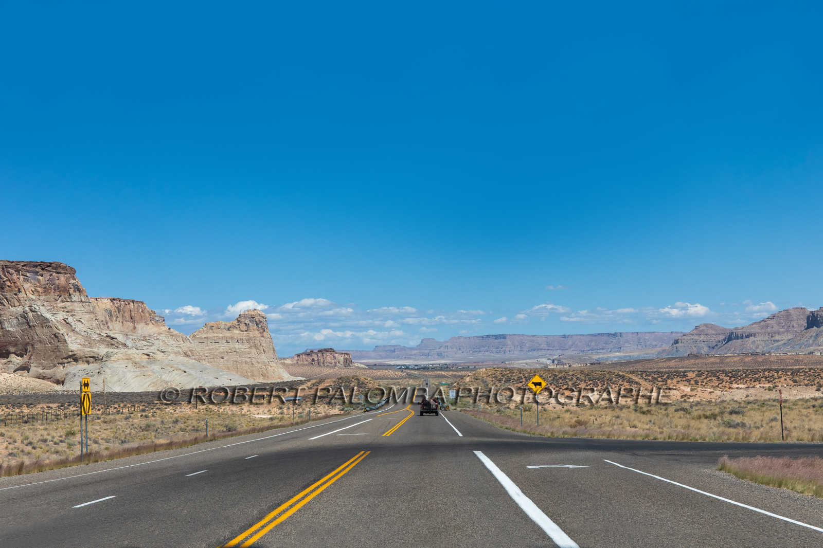 Sur la route pour aller à Bryce Canyon