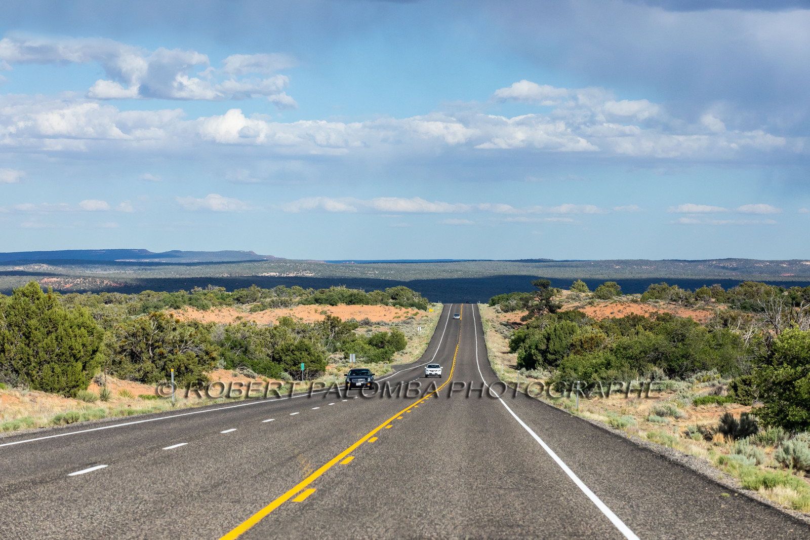 Sur la route en quittant Bryce Canyon
