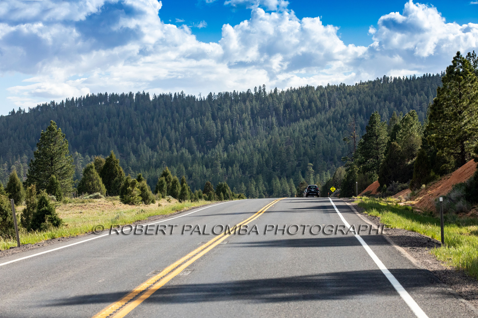 Sur la route en quittant Bryce Canyon