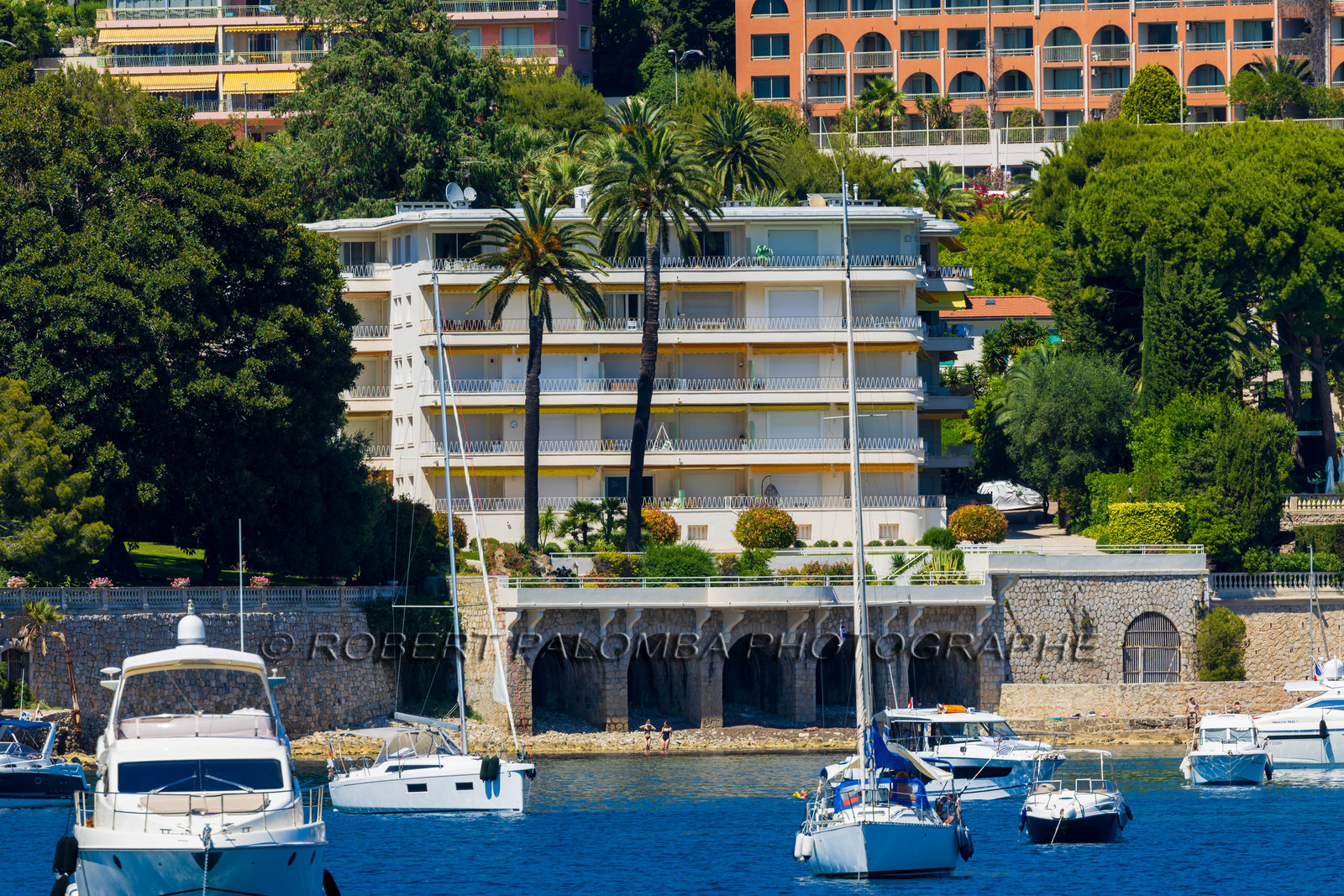 Promenade côtière Nice-Villefranche