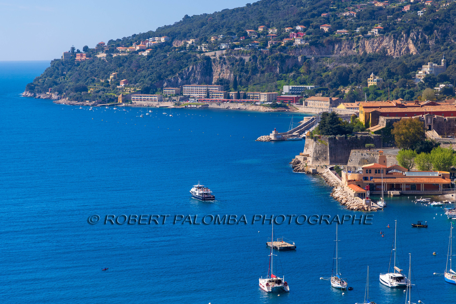 Promenade côtière Nice-Villefranche-sur-Mer