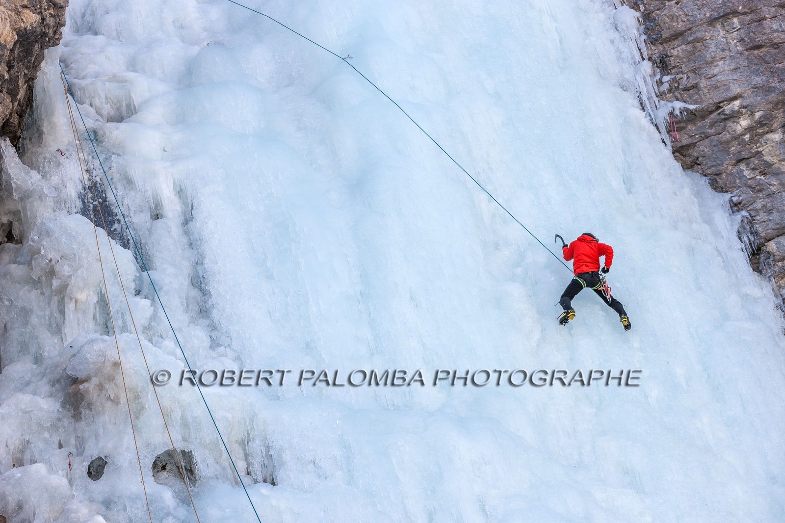Escalade glacière