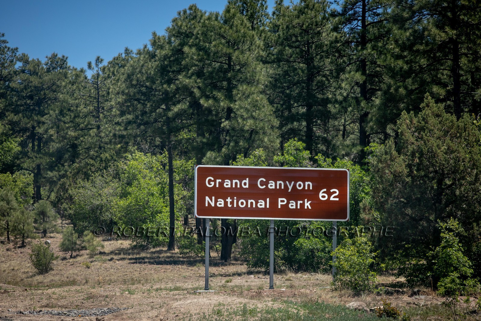 Sur la route pour aller au Grand Canyon