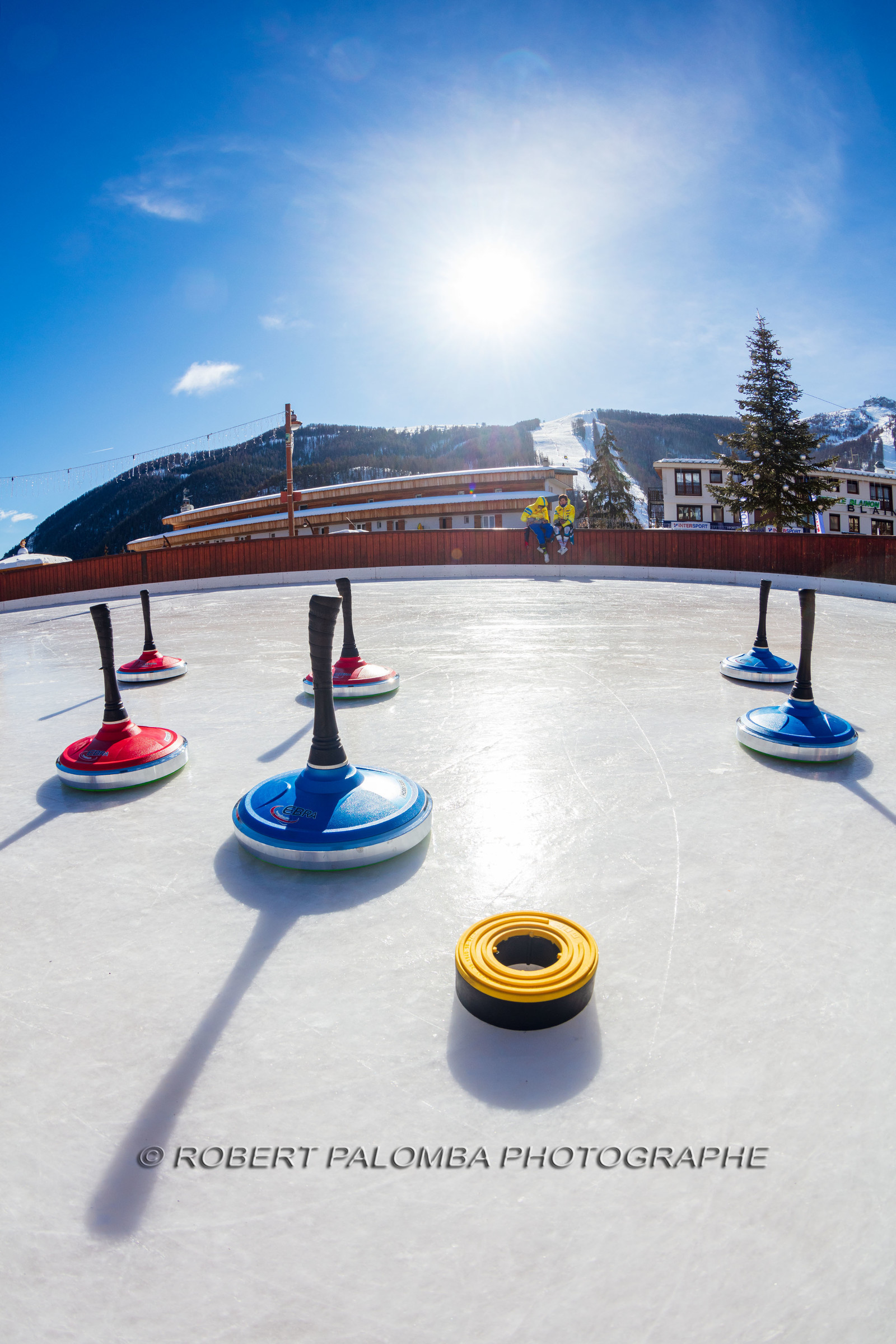 Pétanque sur glace