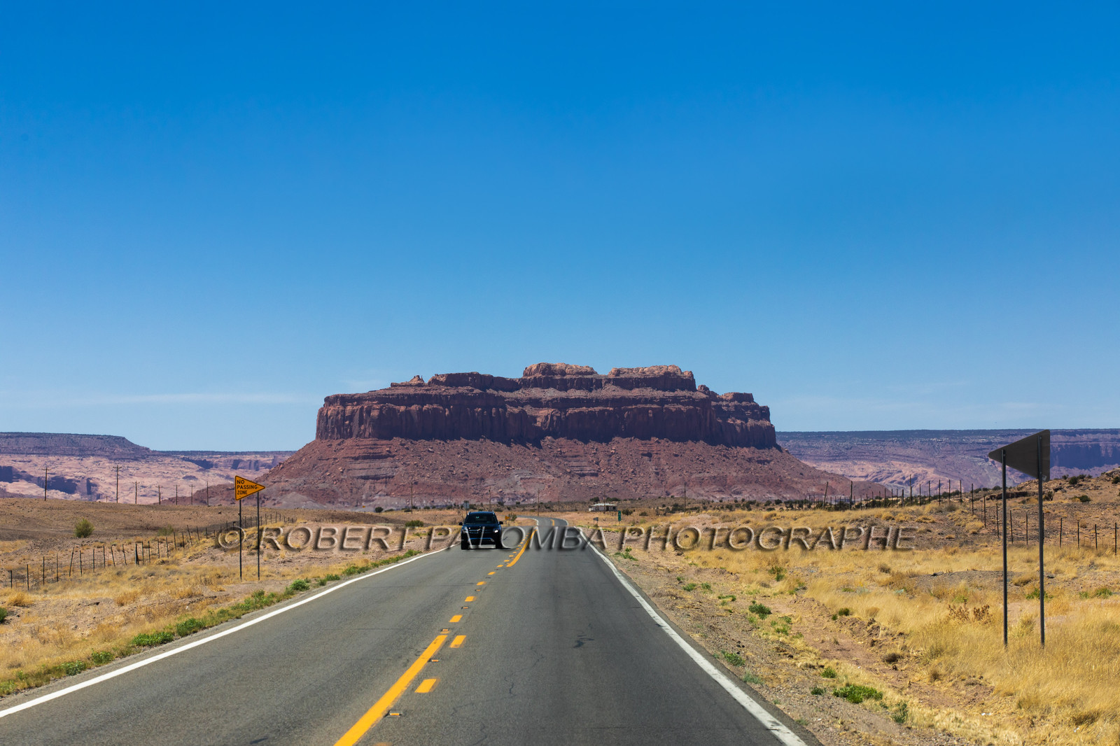 Sur la route pour aller à Monument valley