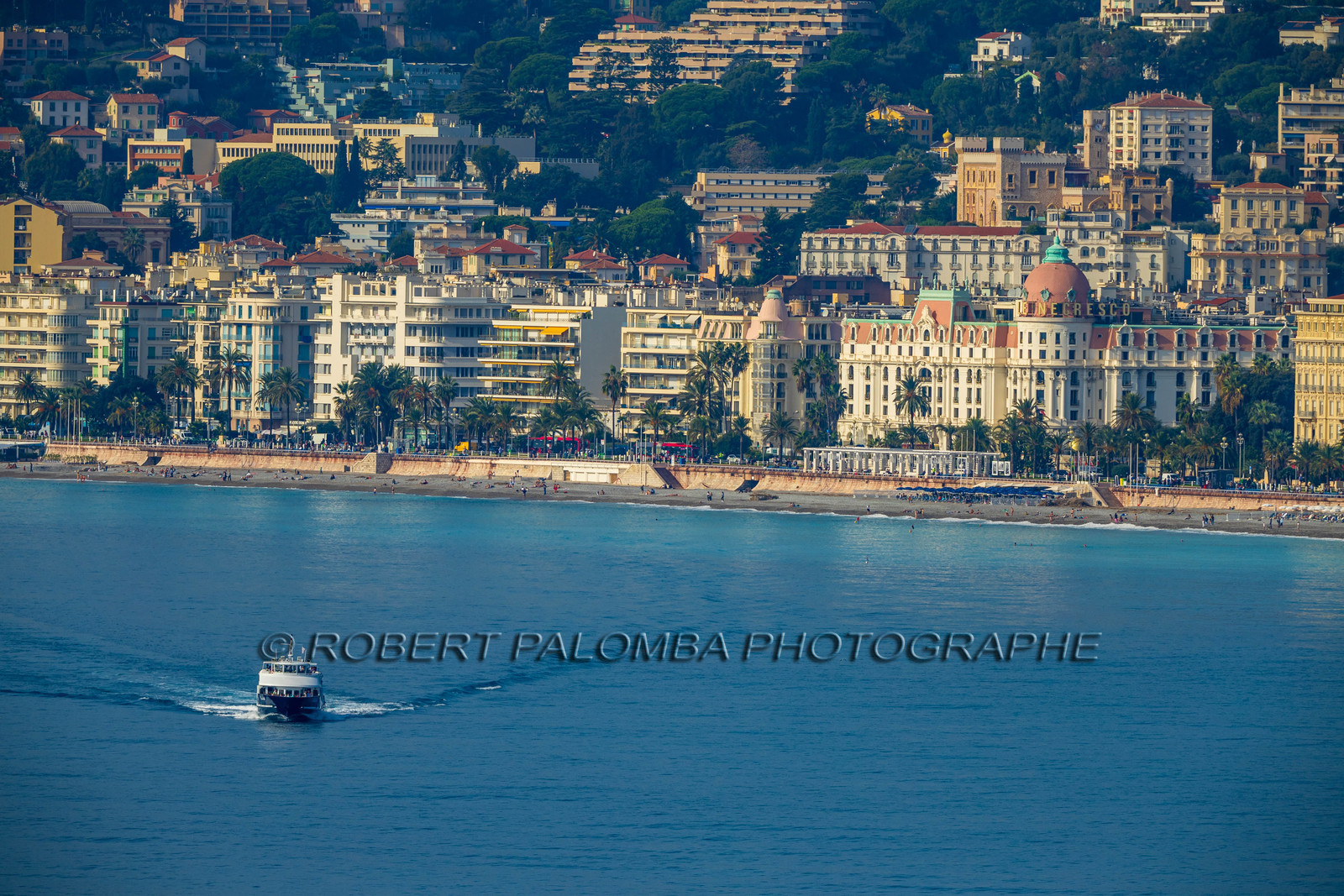 Promenade côtière Nice-Villefranche