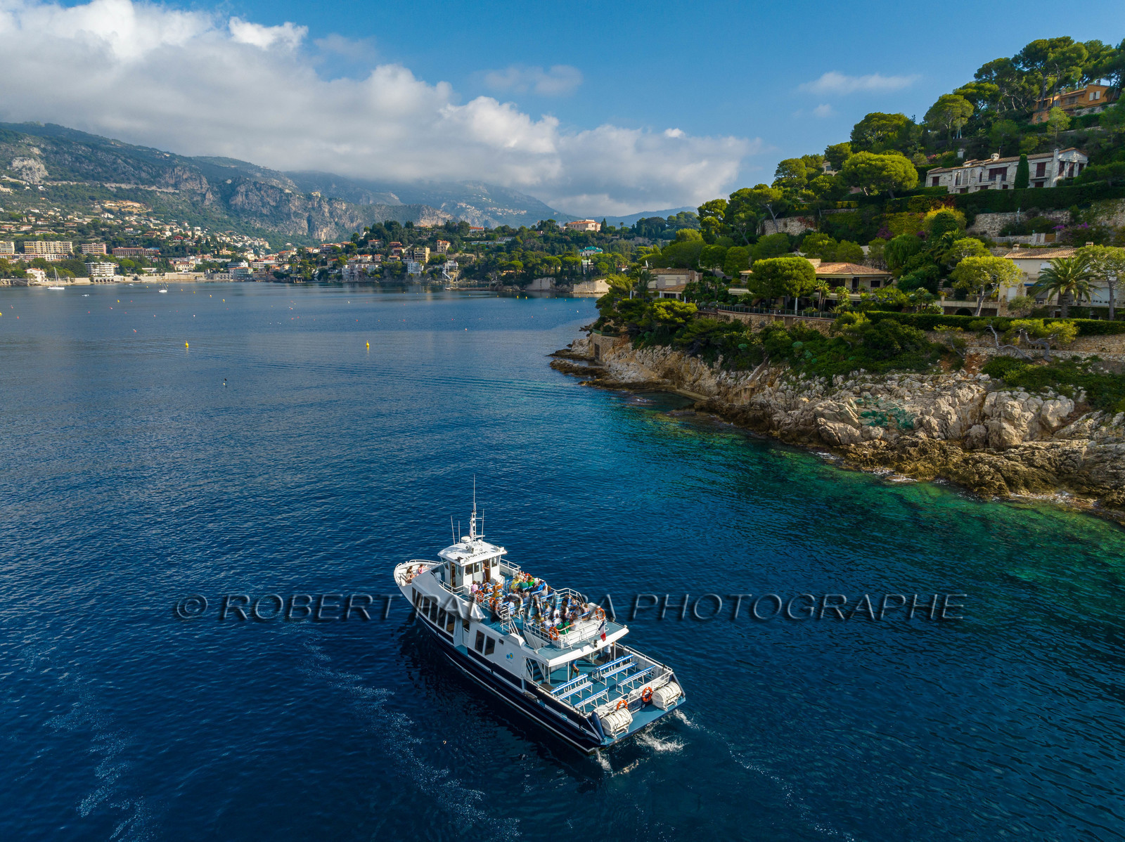 Promenade côtière Nice-Villefranche-sur-Mer