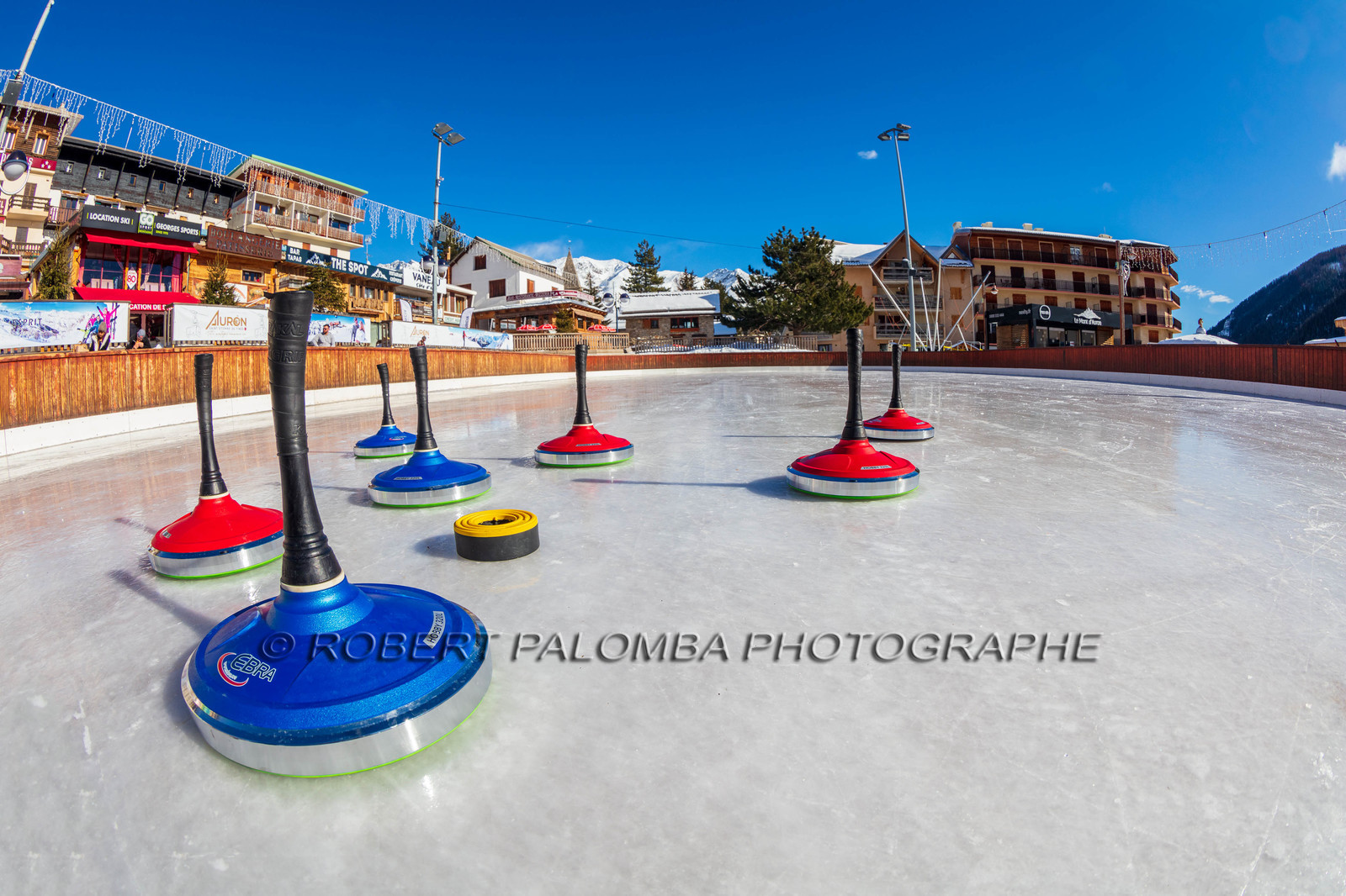 Pétanque sur glace