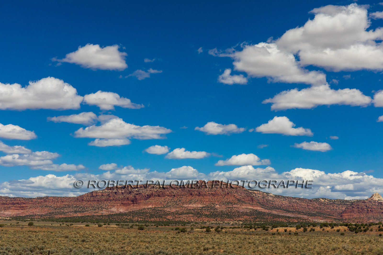 Sur la route pour aller à Bryce Canyon