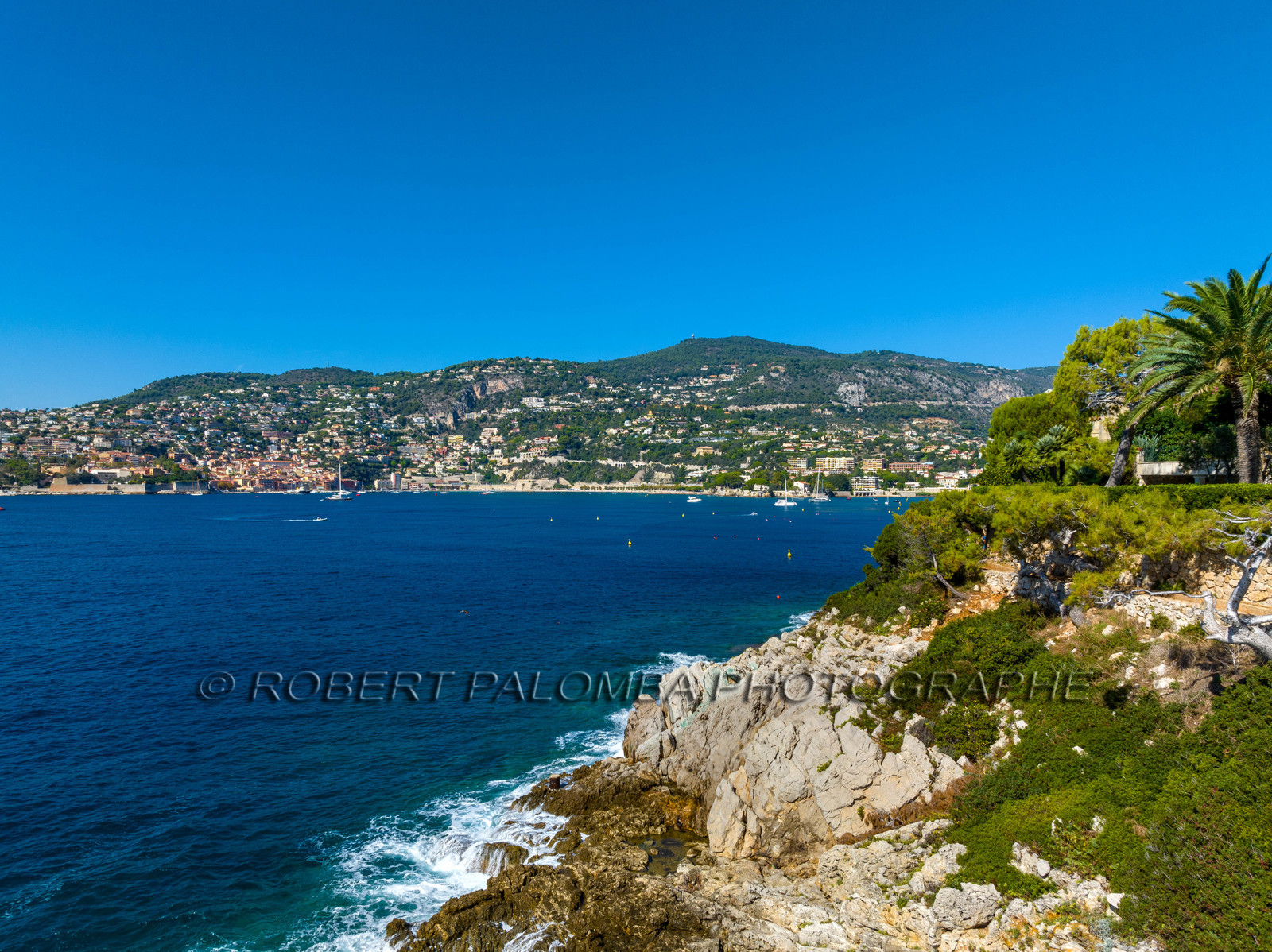 Promenade côtière Nice-Villefranche-sur-Mer