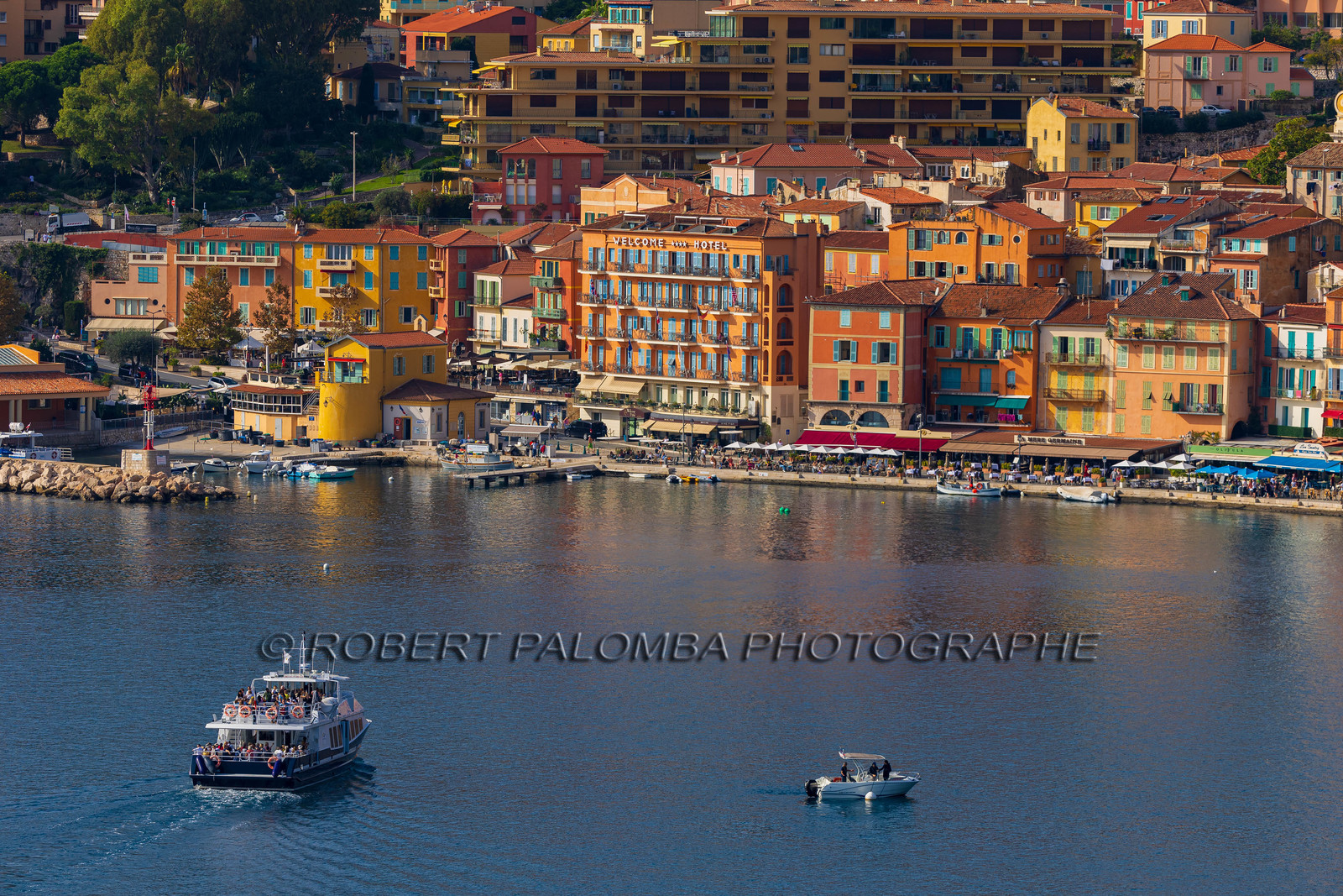 Promenade côtière Nice-Villefranche