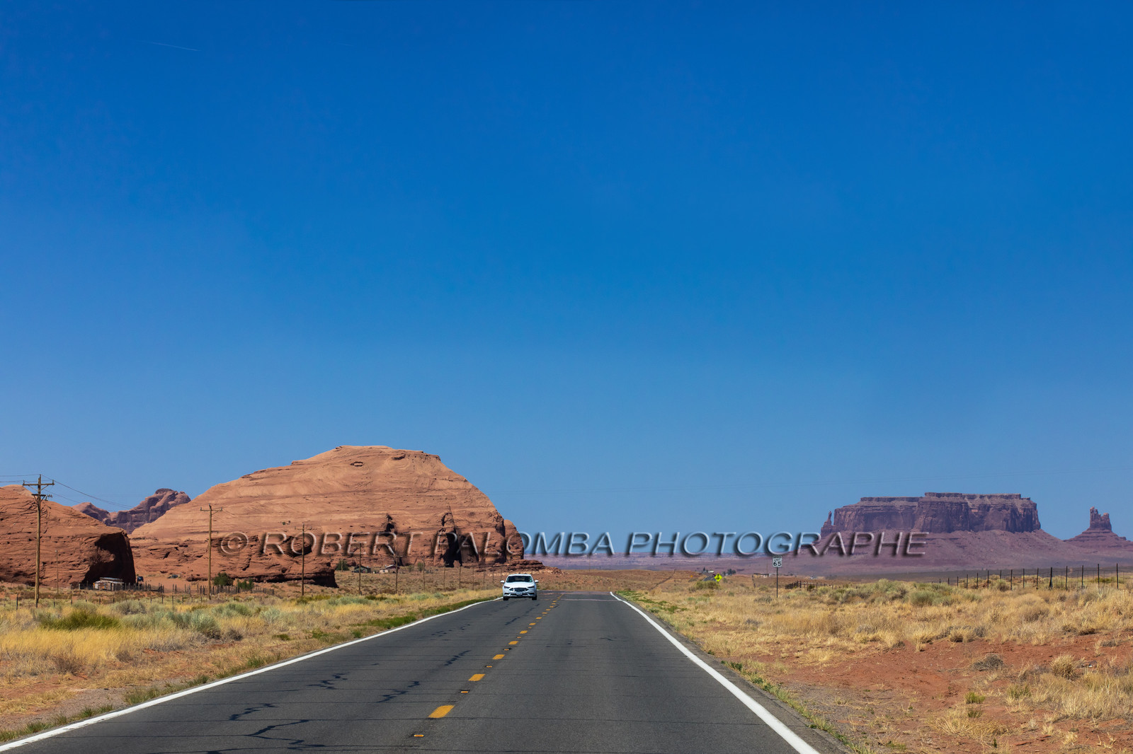 Sur la route pour aller à Monument valley