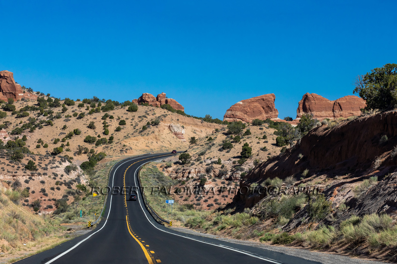 Sur la route pour aller à Antelope Canyon