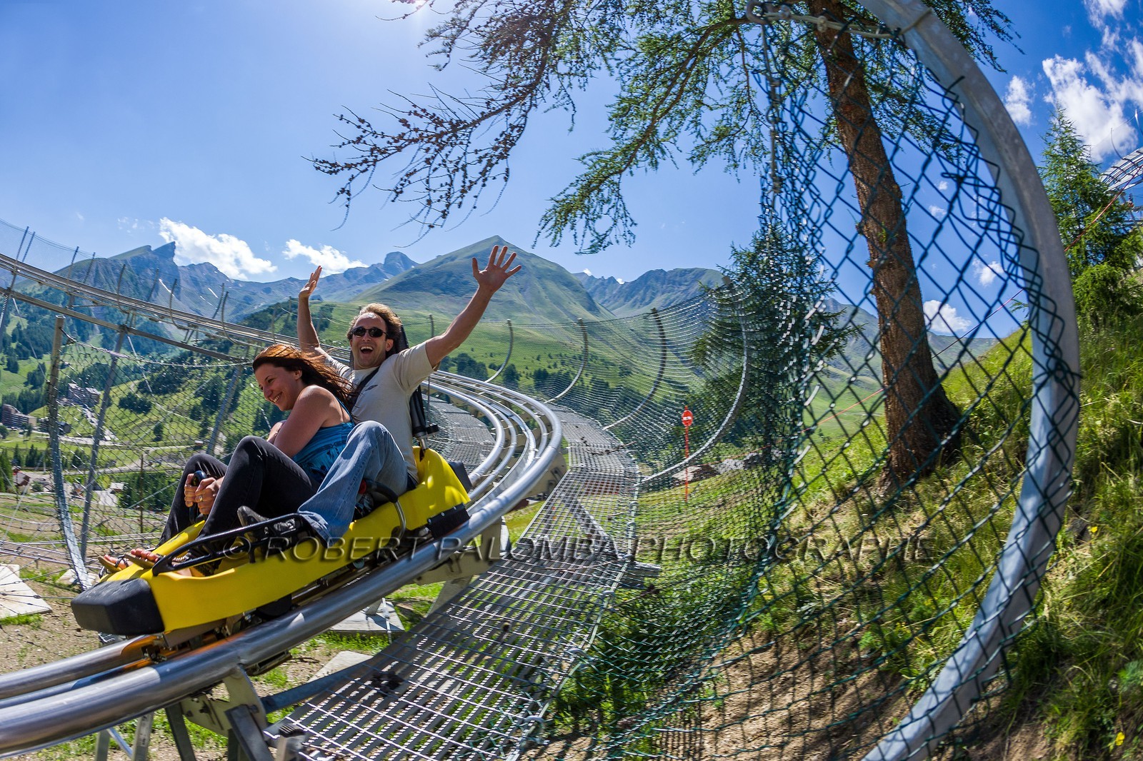 Luge sur rail