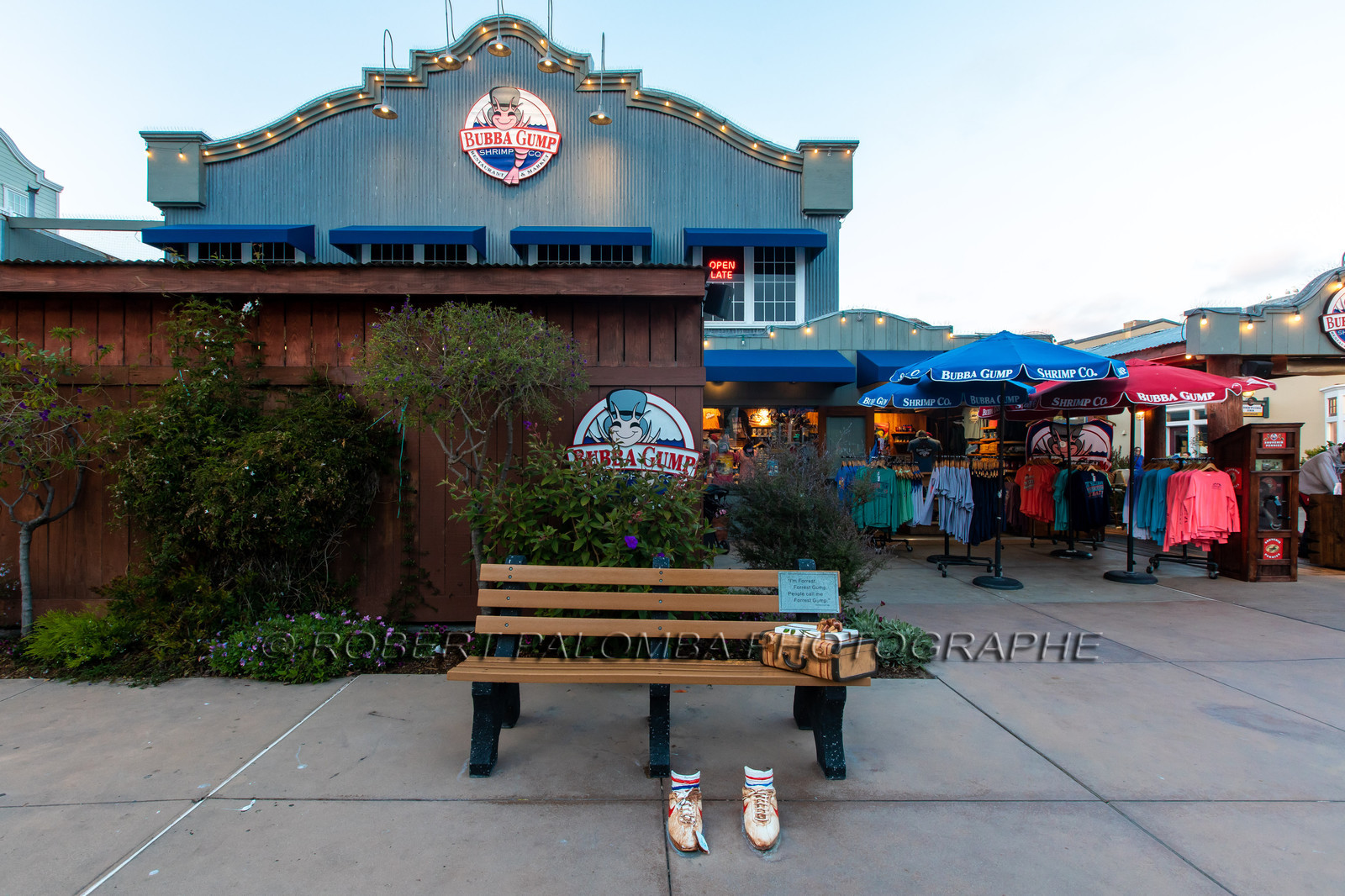Banc de Forest Gump à Monterey
