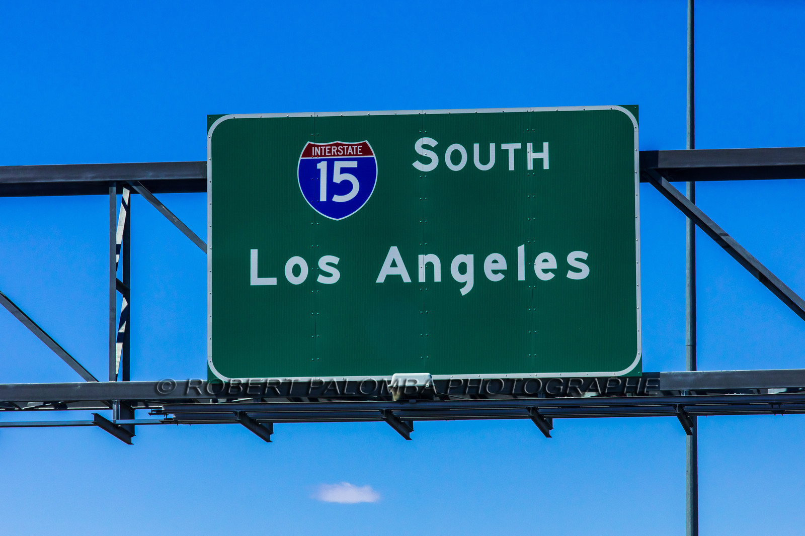 Panneau de signalisation Los Angeles
